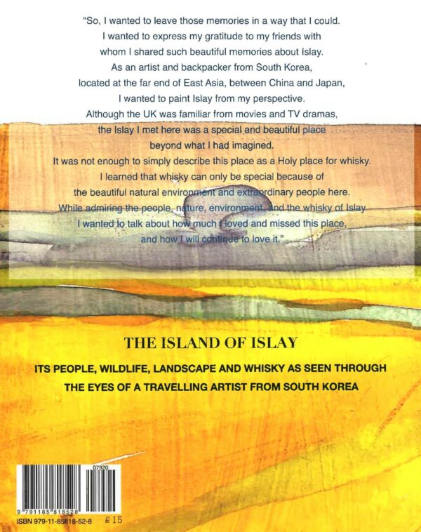 My Islay by Suyeon Kim Rear Cover